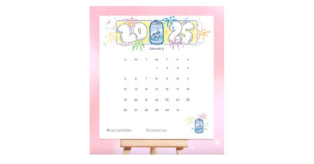 FREE LaCroix 2025 Calendar