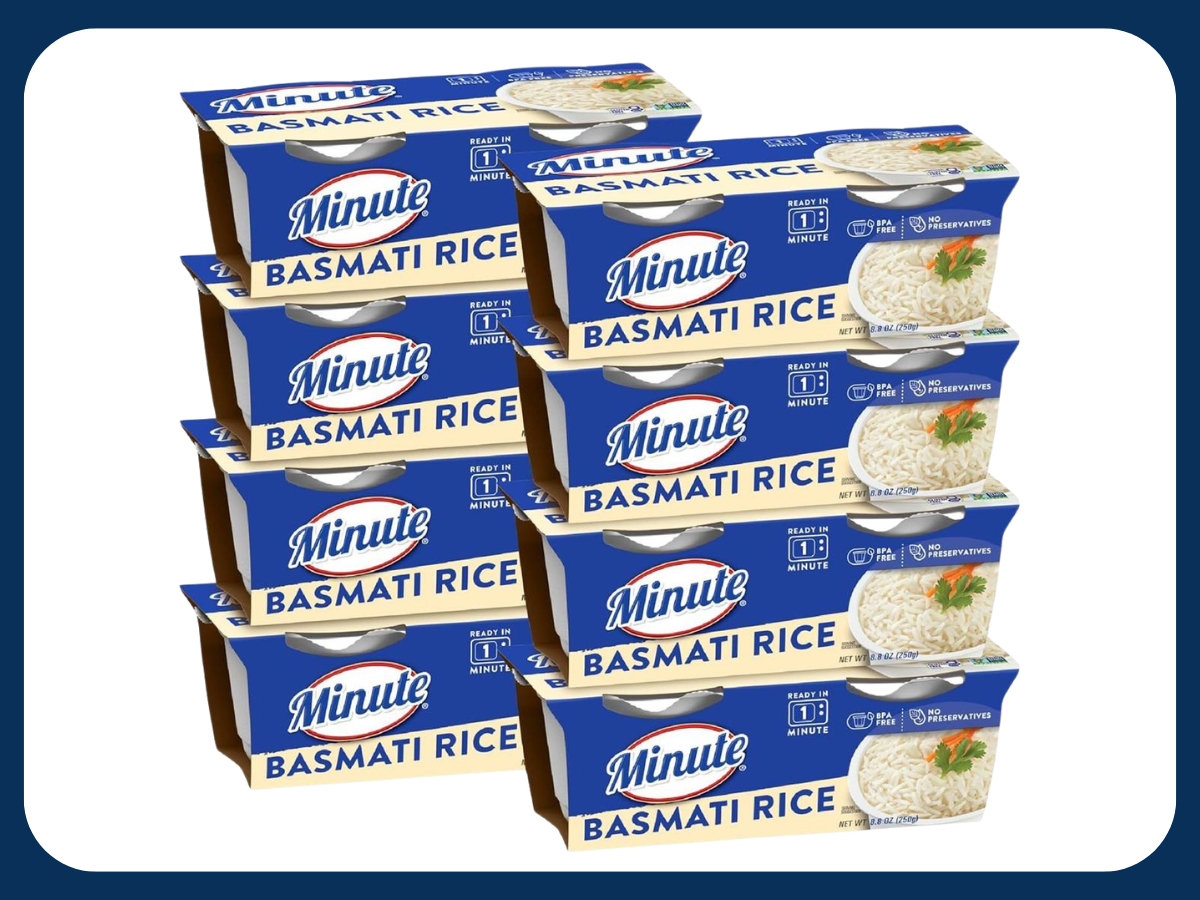 Minute Ready to Serve Basmati Rice Microwavable Rice Cups Minute Ready to Serve Basmati Rice Microwavable Rice Cups