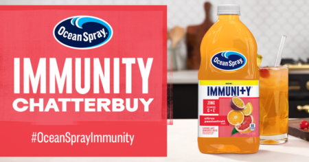 Ocean Spray Immunity Chatterbuy with Ripple Street