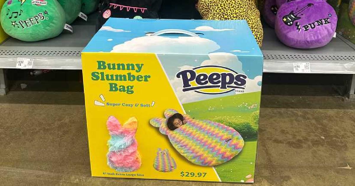 Peeps Bunny Sleeping Bag