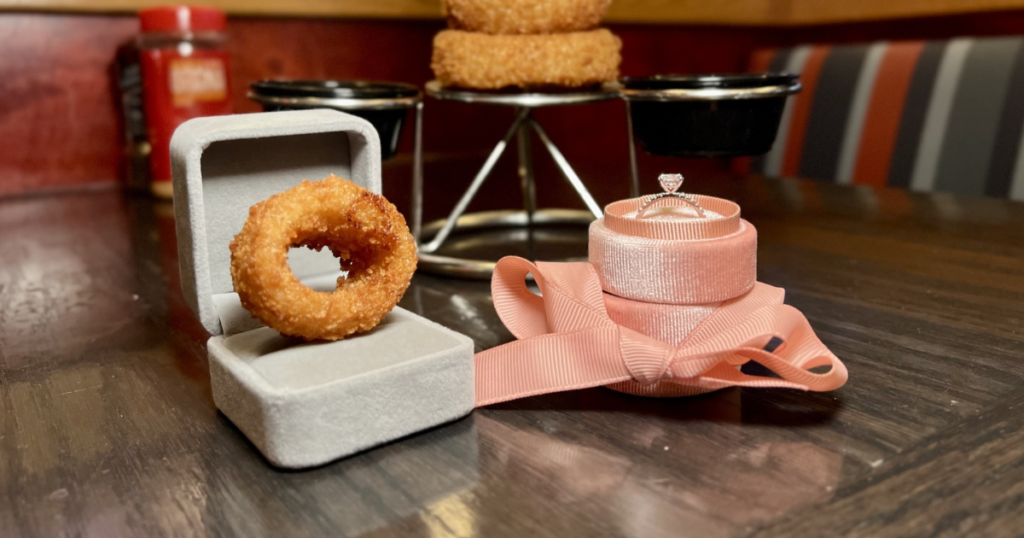 Red Robin’s Turn Onion Rings into Wedding Bling Contest