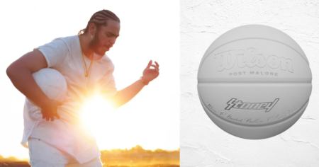 WILSON X POST MALONE WHITE IVERSON BASKETBALL GIVEAWAY