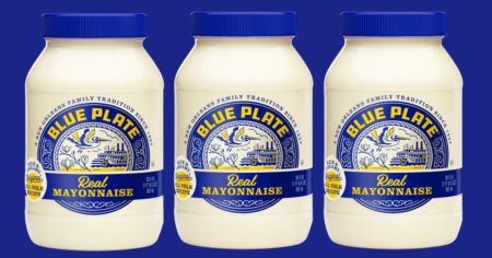 blue blate mayo