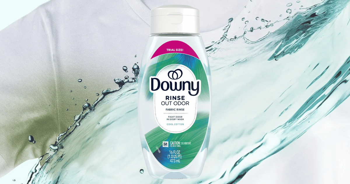 downy rinse out odor