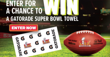 gatorade super bowl towel