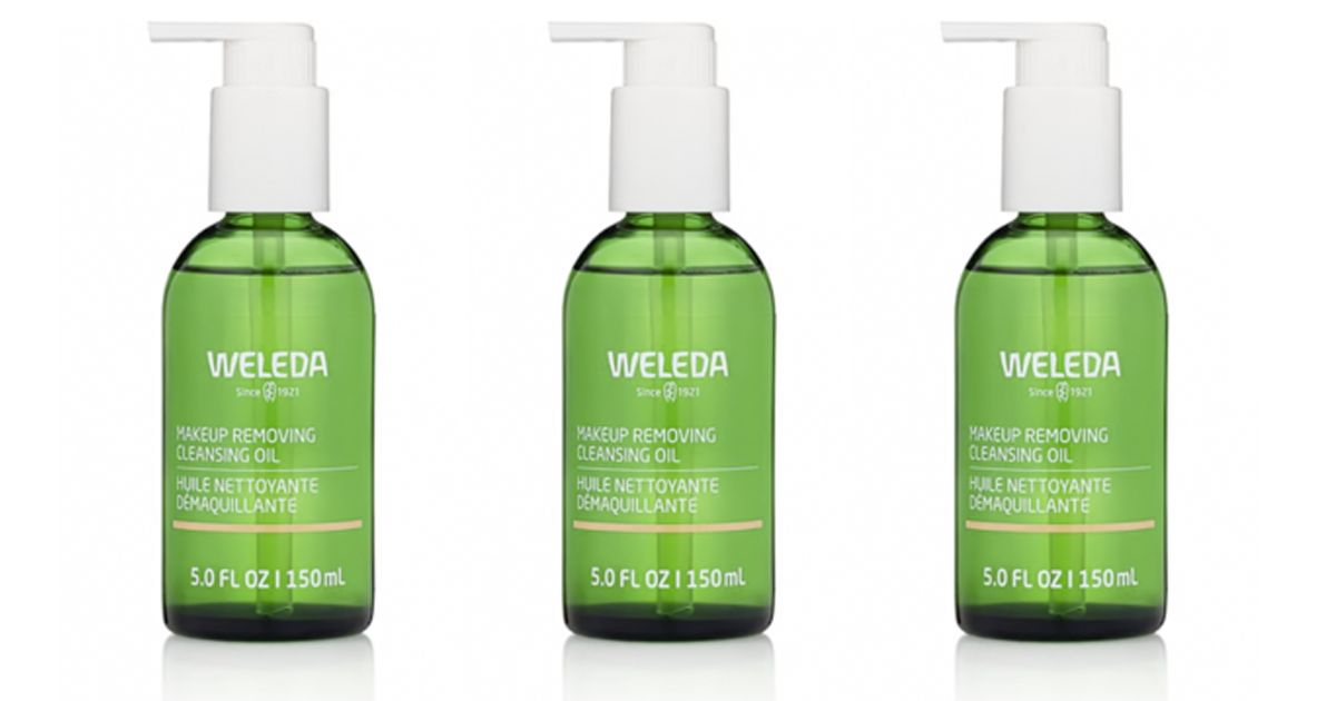 weleda makeup removing clensing oil