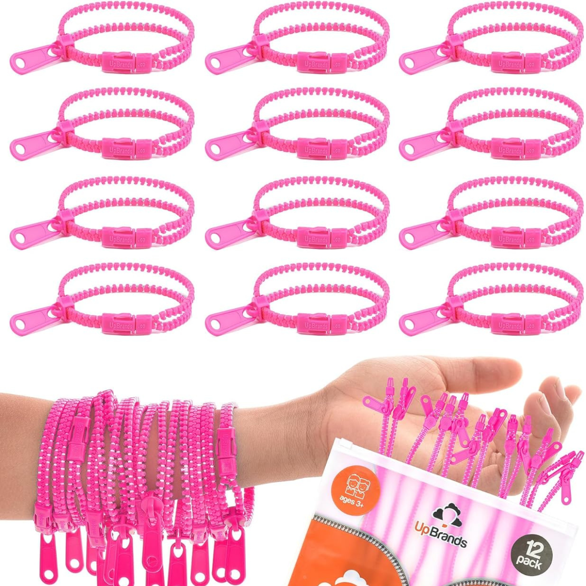 zipper bracelets