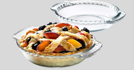 ANCHOR HOCKING PIE PLATE