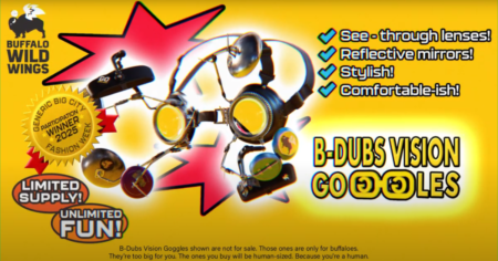 B Dubs Vision Goggles