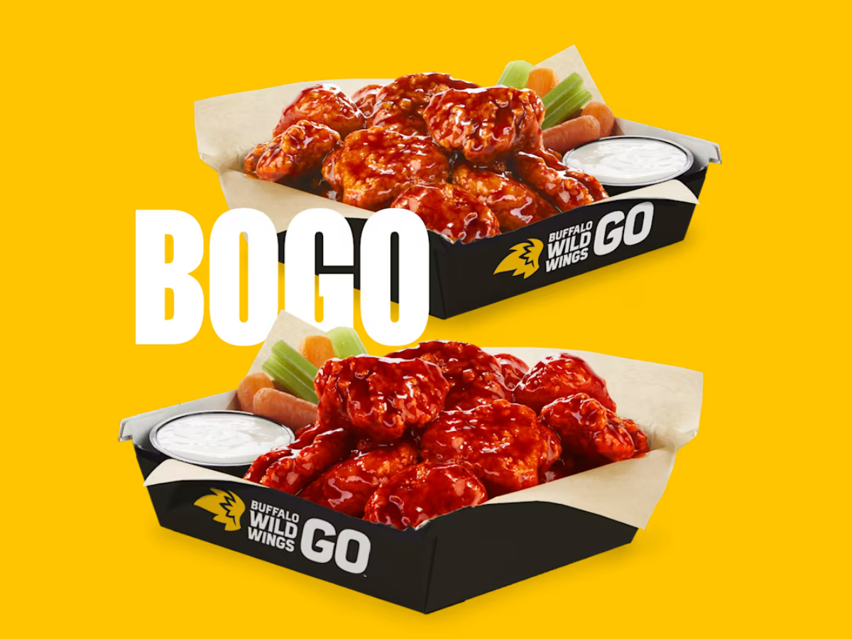 BOGO at Buffalo Wild Wings Every Tuesday & Thursday