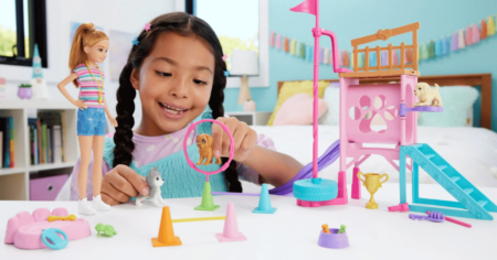 Barbie Puppy Playground
