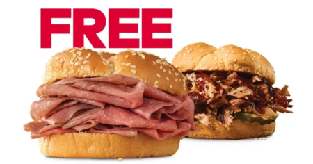 Buy One Get One Free Sandwiches at Arby s