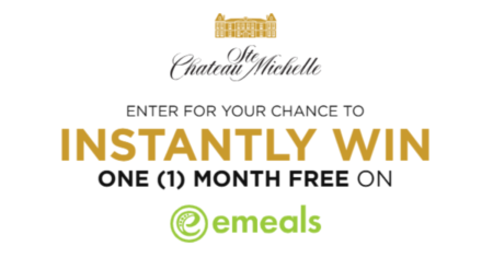 Chateau Ste Michelle Spring Brunch eMeals Instant Win Game