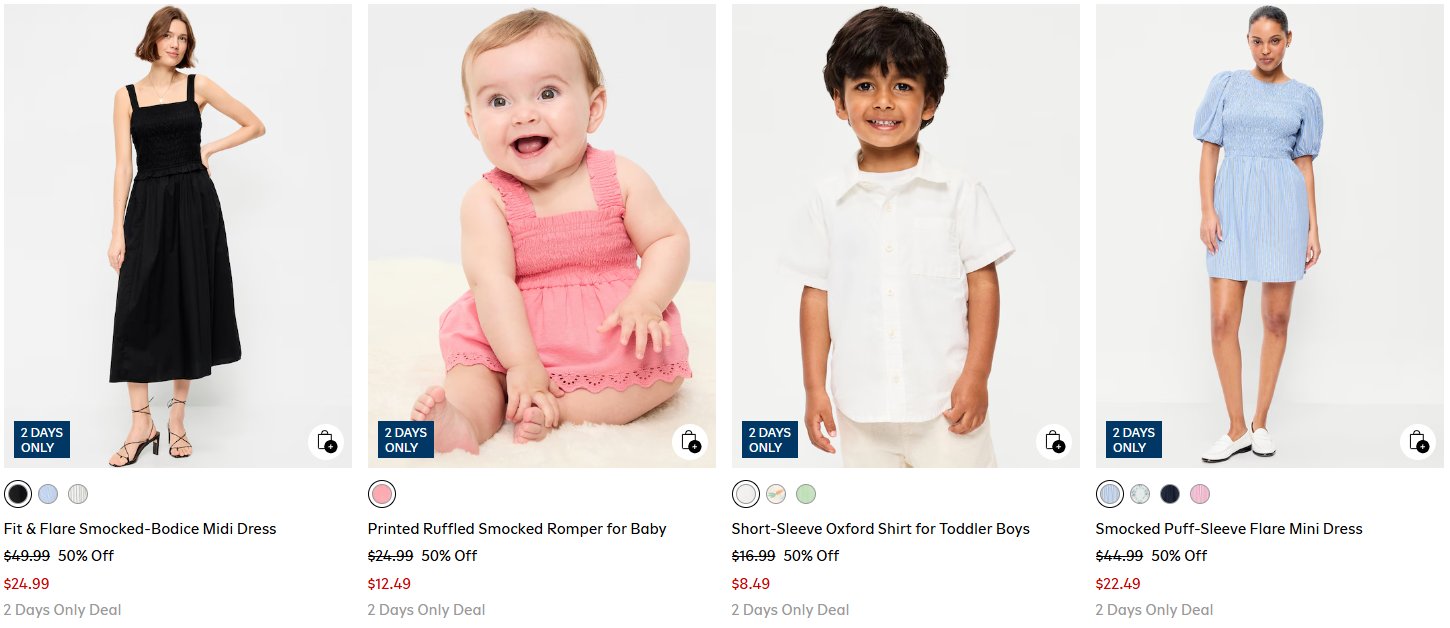 EASTER APPAREL OLD NAVY