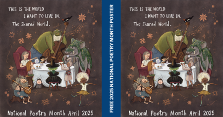 Free 2025 National Poetry Month Poster