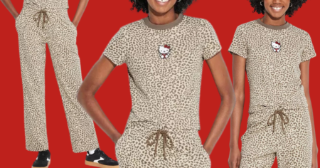 Hello Kitty Leopard Set