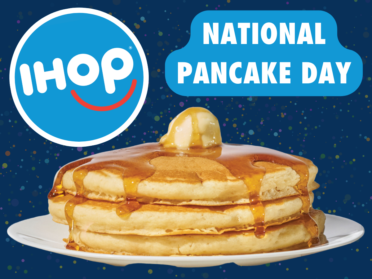 IHOP SHORT STACK OF PANCAKES (NATIONAL PANCAKE DAY)
