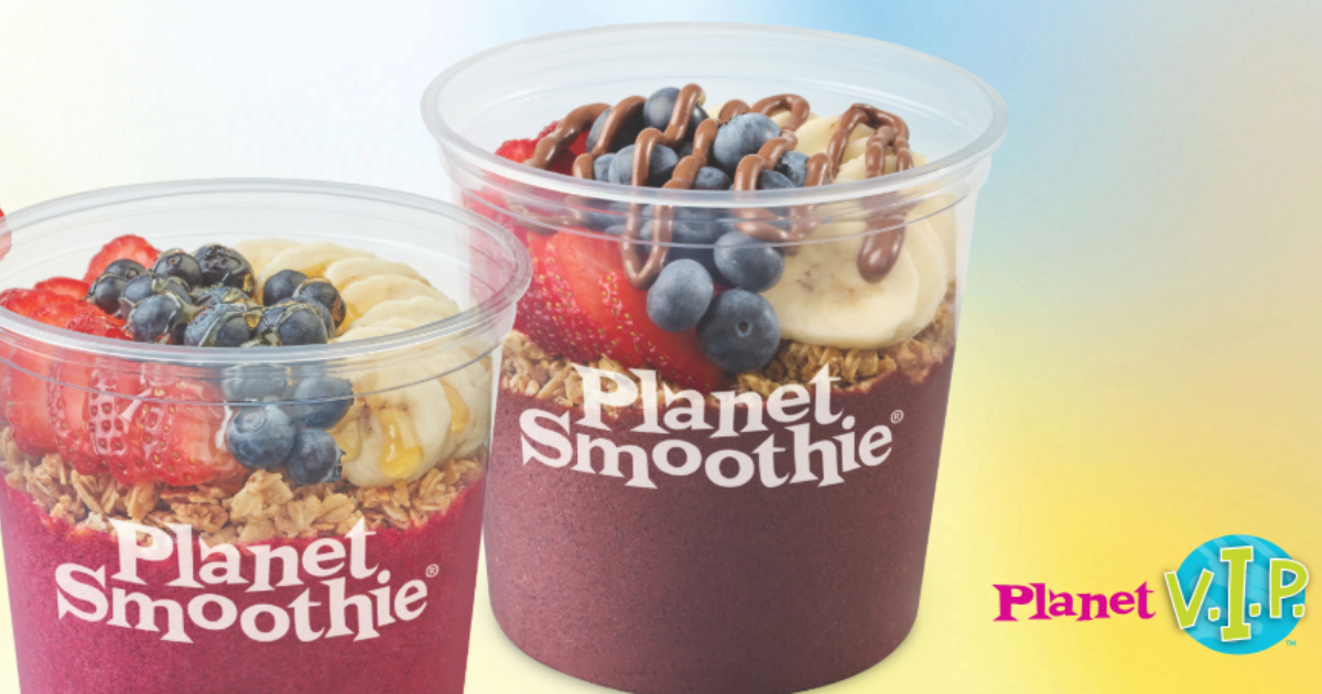 Planet Smoothie Free Bowl with Purchase of any Bowl Planet Smoothie Free Bowl with Purchase of any Bowl