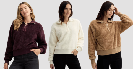 quarter zip pullover