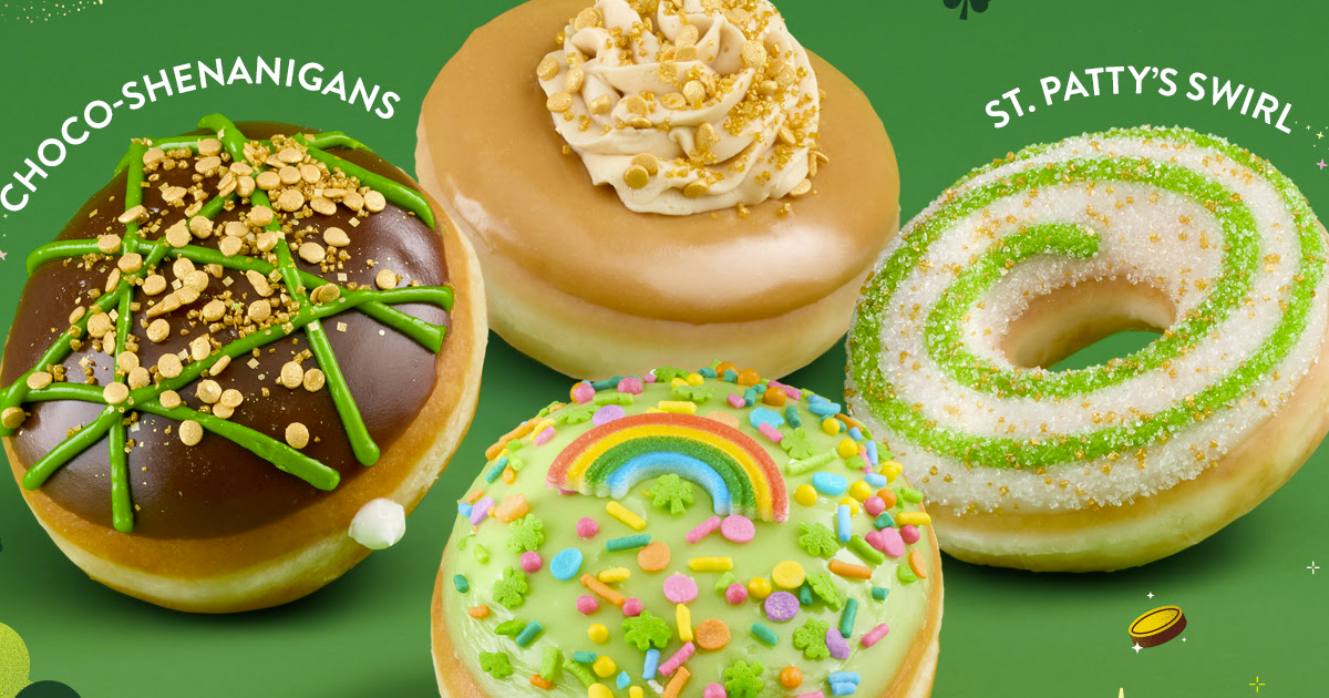 st patricks doughnut