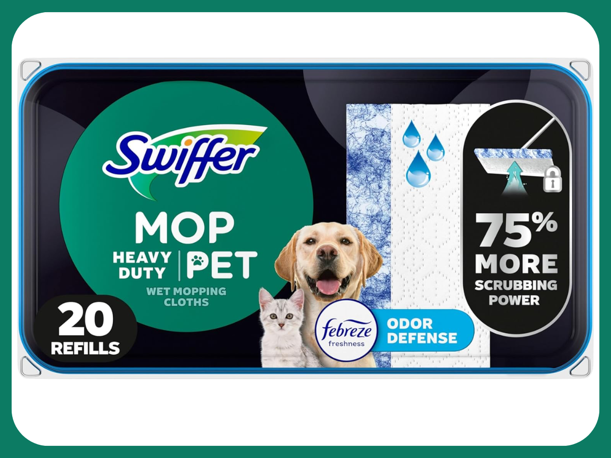 swiffer wet mop pet