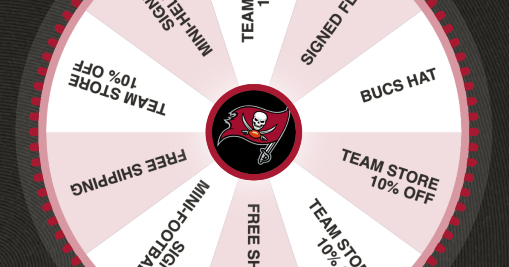 Buccaneers Team Spin to Win