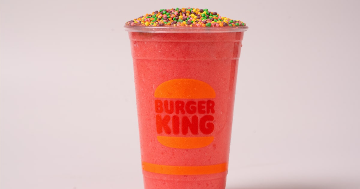 Classic Frozen Strawberry Beverage at Burger King