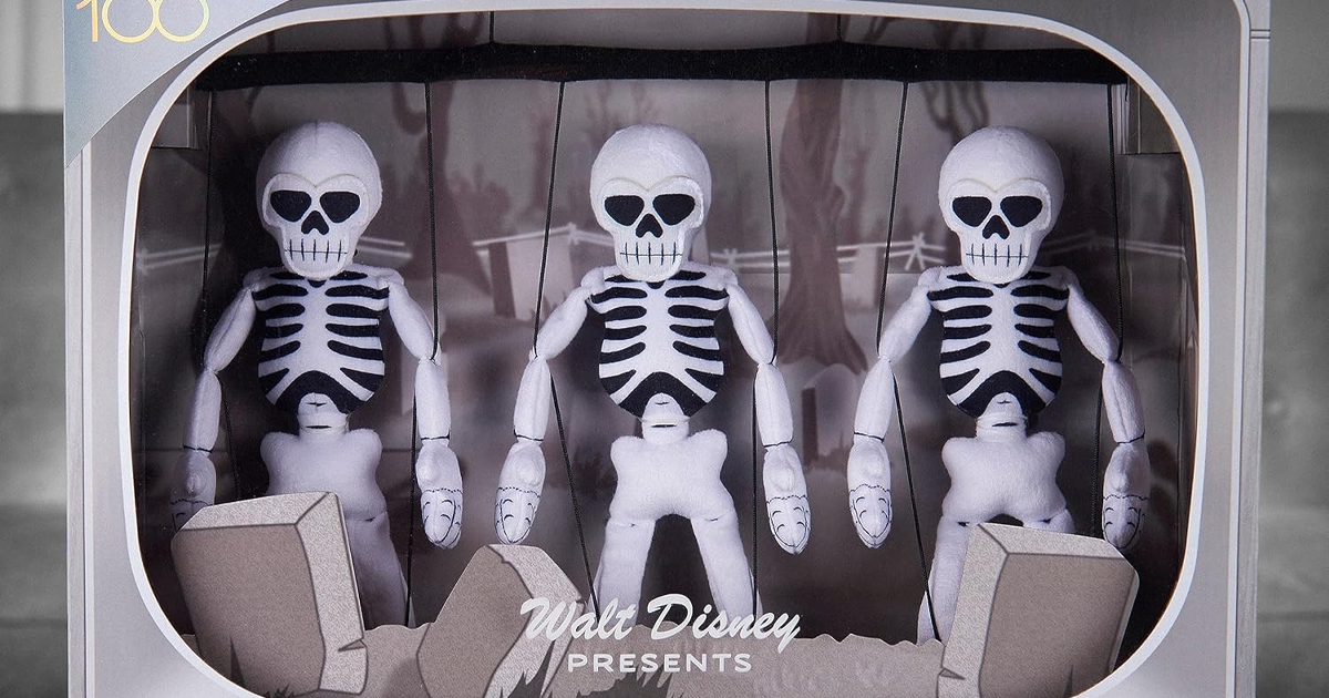 Disney100 Years of Wonder Walt Disney Presents Silly Symphonies Skeleton Dance Collectible Plush Disney100 Years of Wonder Walt Disney Presents Silly Symphonies Skeleton Dance Collectible Plush