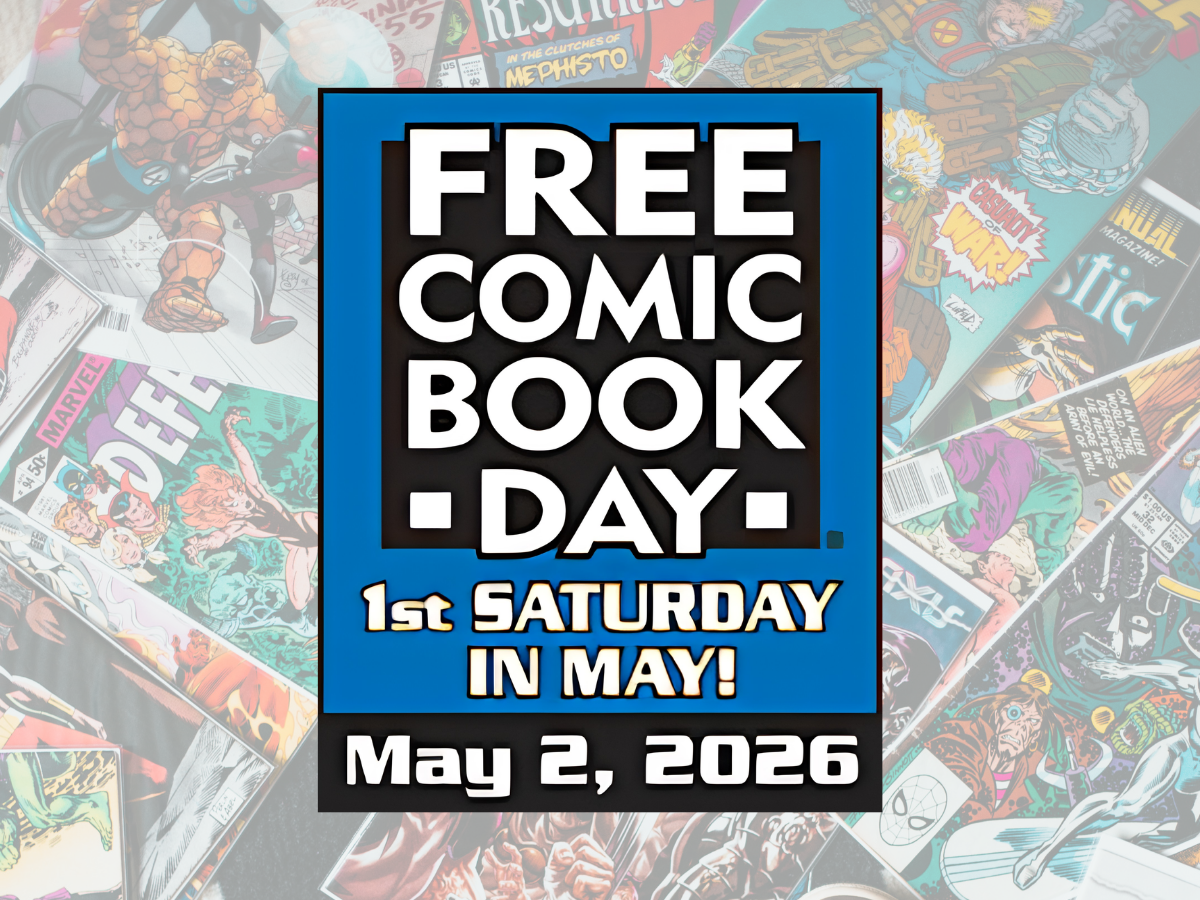 Free Comic Book Day on May 2nd 2026