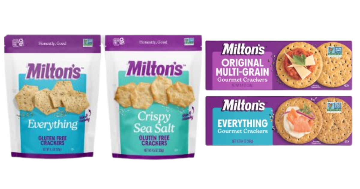Free Milton s Crackers at Kroger