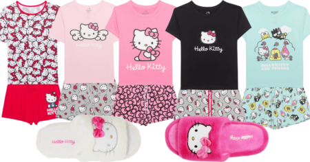 Hello Kitty Sets and Slippers