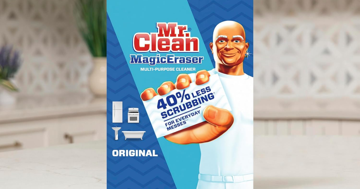 Mr. Clean Magic Erasers 4-Pack Only $3.xx on Amazon! (Reg. $6) - The ...