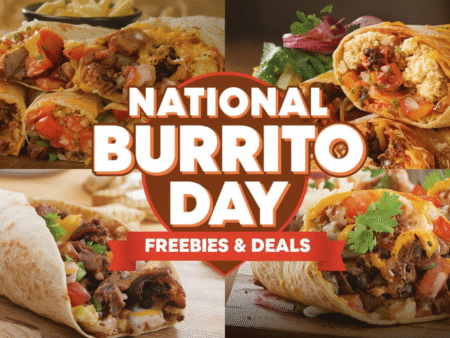 NATIONAL BURRITO DAY FREEBIES & DEALS