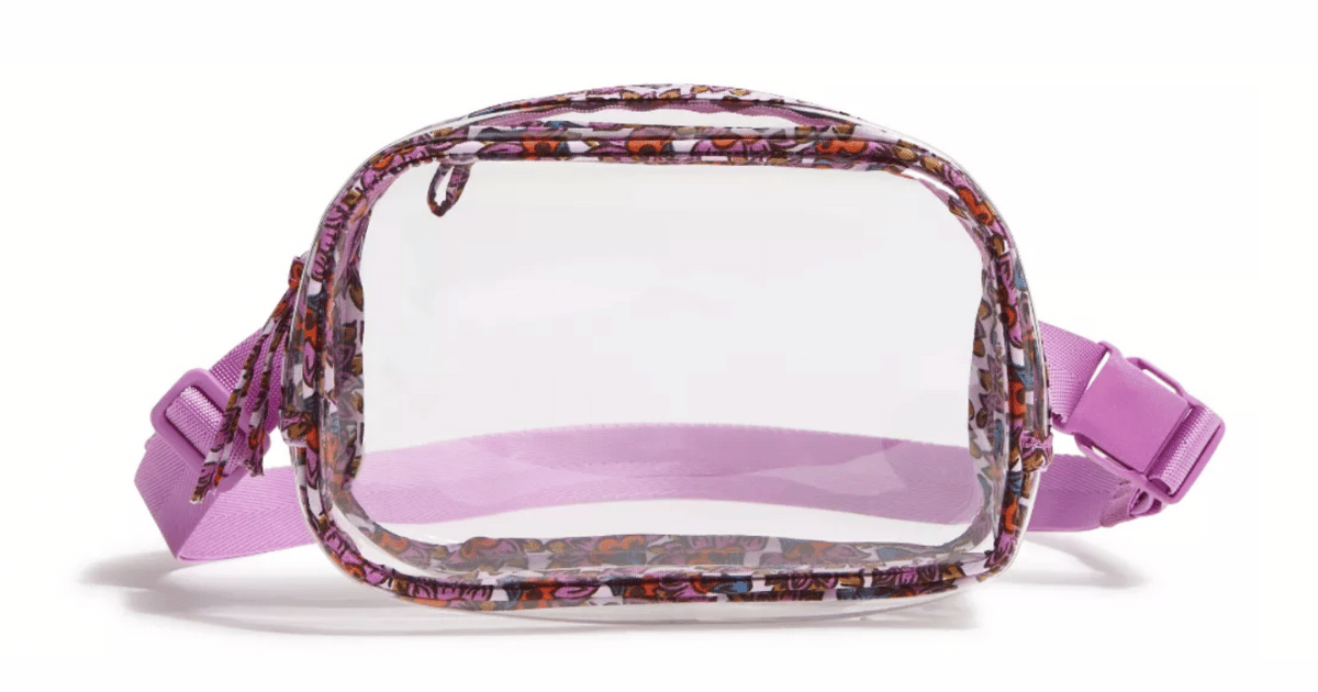 Vera Bradley Clear Belt Bag Vera Bradley Clear Belt Bag