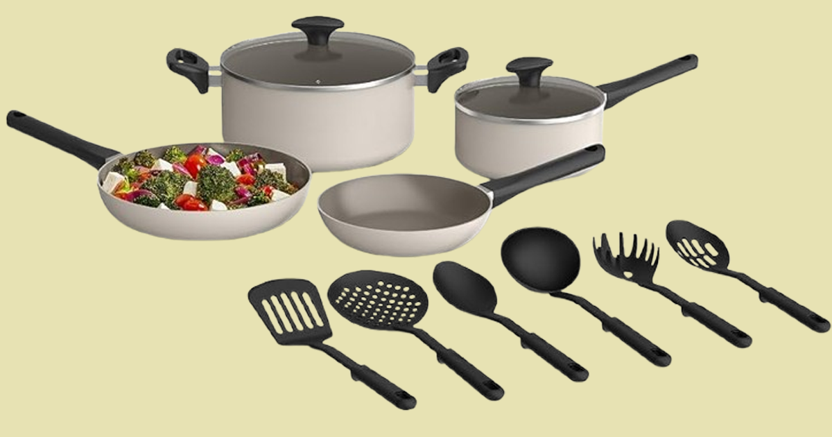bella 12 Piece Cookware Set