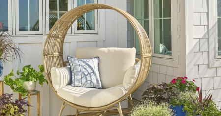 BETTER HOMES GARDEN EGG CHAIR