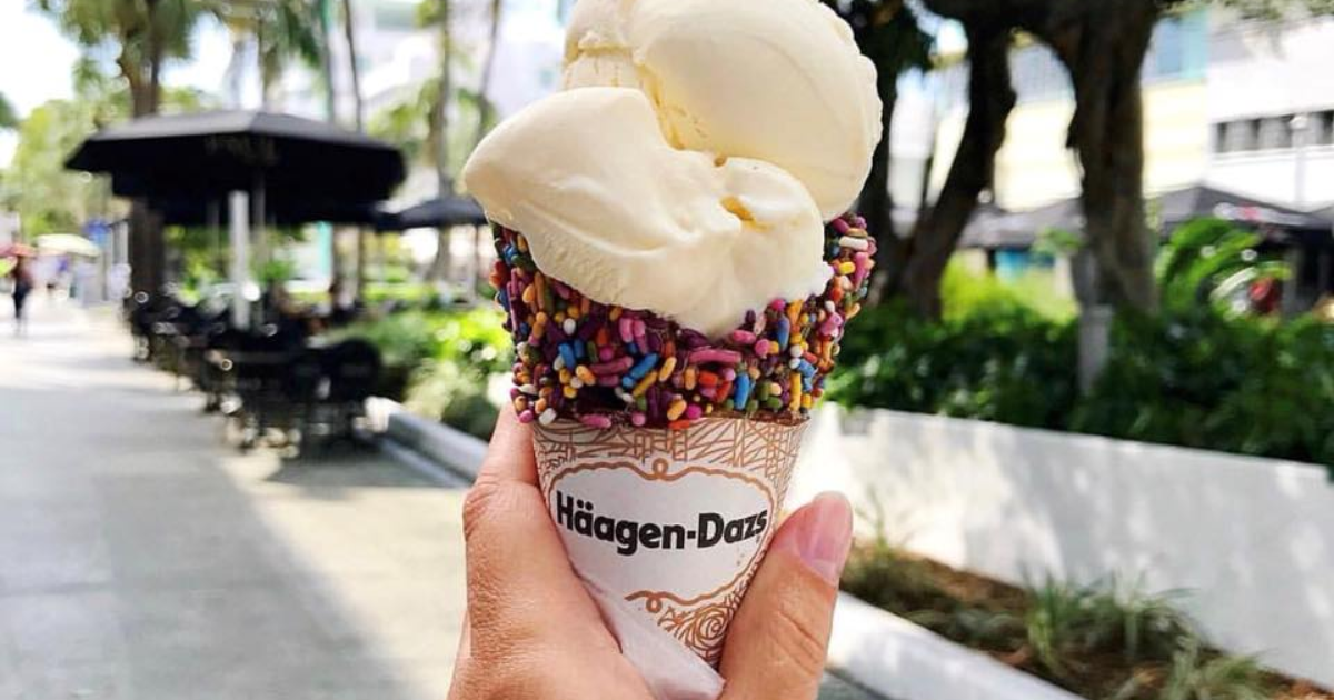 FREE Cone Day at Haagen Dazs 