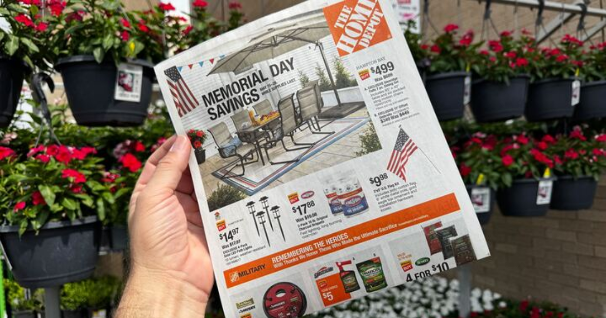 Home Depot Memorial Day