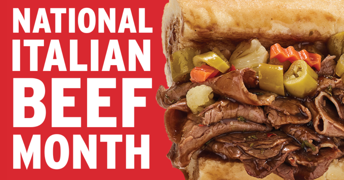 Portillo s National Italian Beef Month Portillo s National Italian Beef Month
