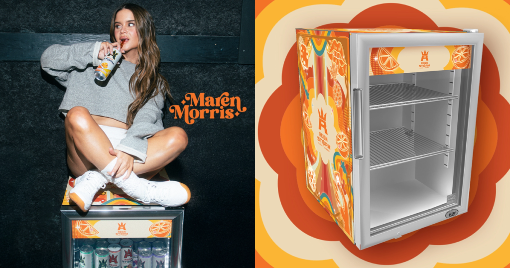 Reign Storm Chance to Win a Maren Morris Signed Reign Storm Fridge Sweepstakes