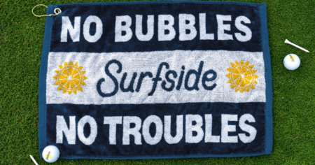 SURFSIDE GOLF TOWEL GIVEAWAY