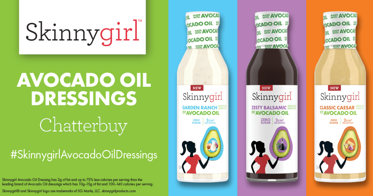 Skinnygirl Avocado Oil Salad Dressings Chatterbuy
