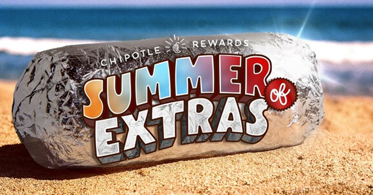 chipotle summer of extras