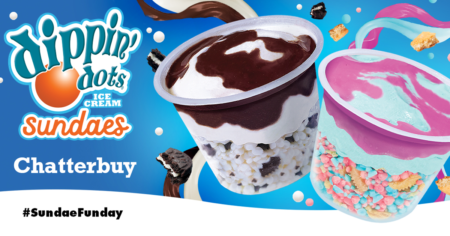 dippin dots sundae