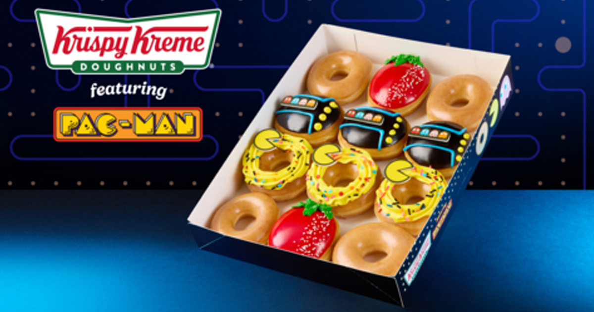 krispy kreme pac man