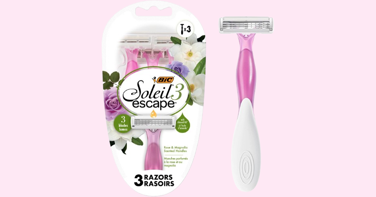 BIC Soleil Escape Womens disposable razors BIC Soleil Escape Womens disposable razors