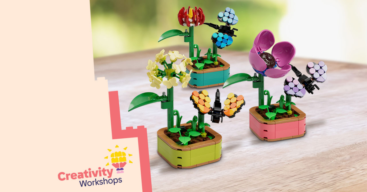 Botanicals Built Event at LEGO Stores FREE Botanicals Built Event at LEGO Stores