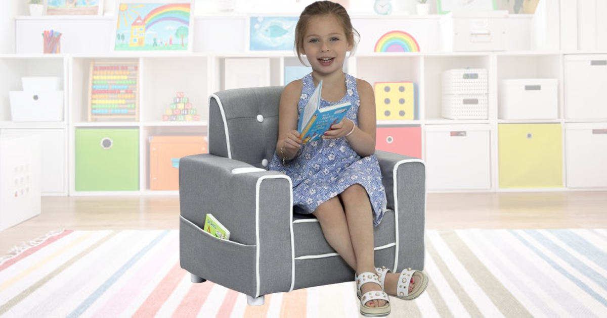 Delta Children chelsea kids upholstered chair