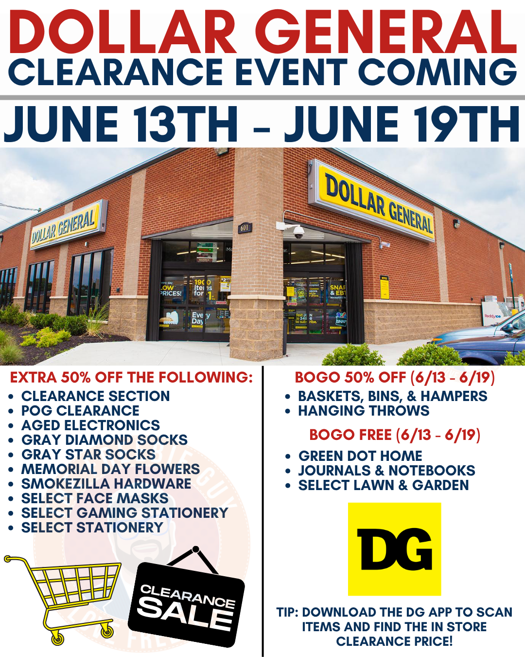 Dollar General Clearance Event 613 619 Dollar General Clearance Event 613 619