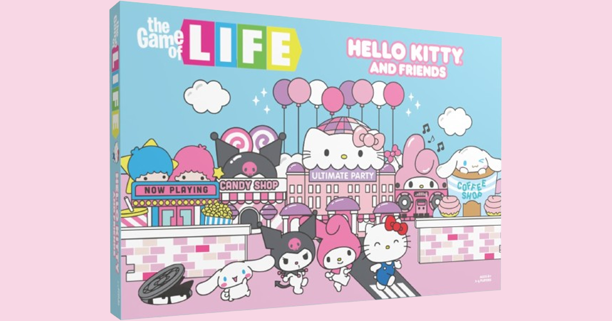 Game of life hello kitty and friends board game Game of life hello kitty and friends board game